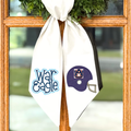 Personalized Auburn “War Eagle” Wreath Sash