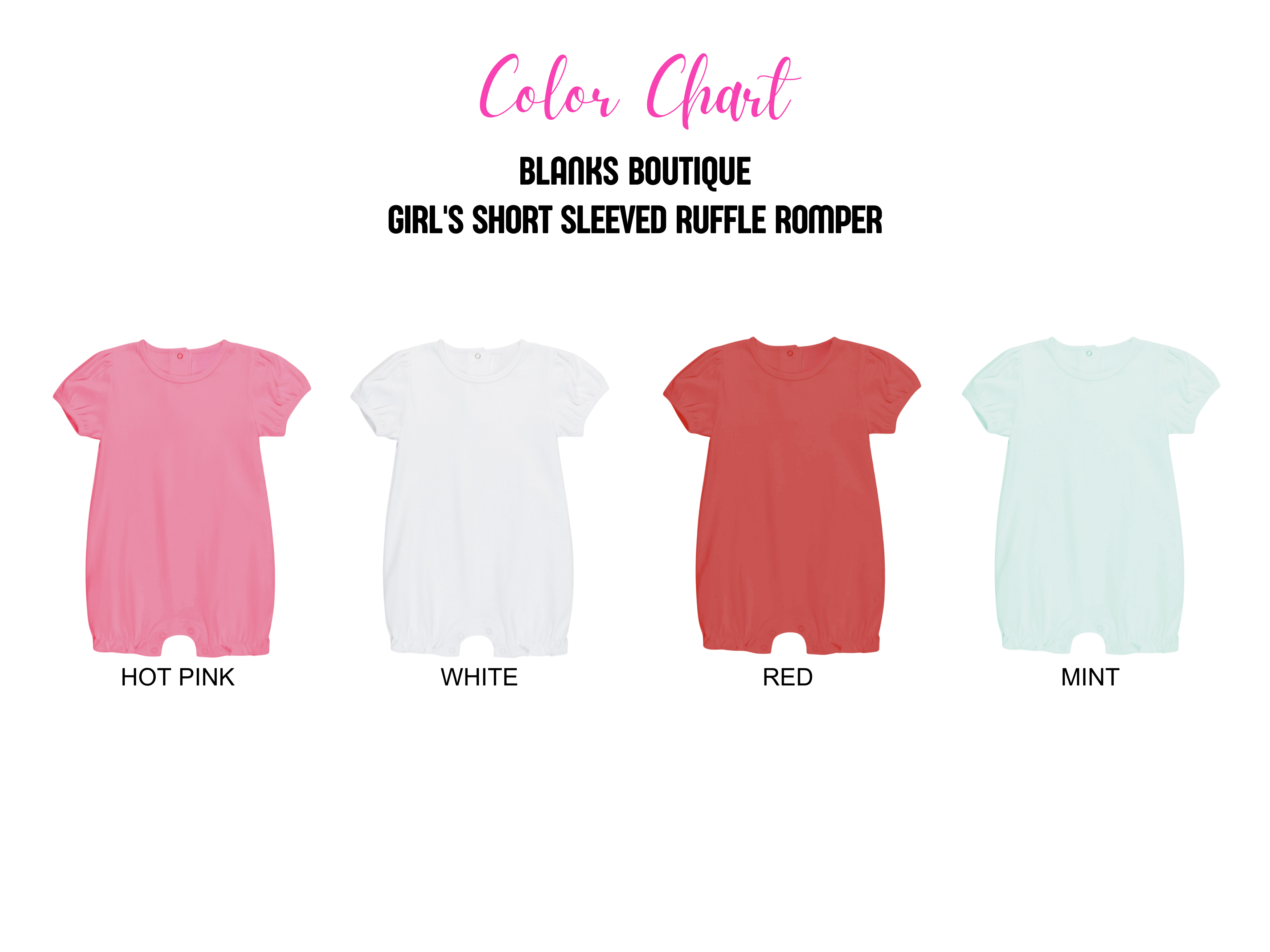 Appliqué Puppy Baby Romper – Girl & Boy Styles Available