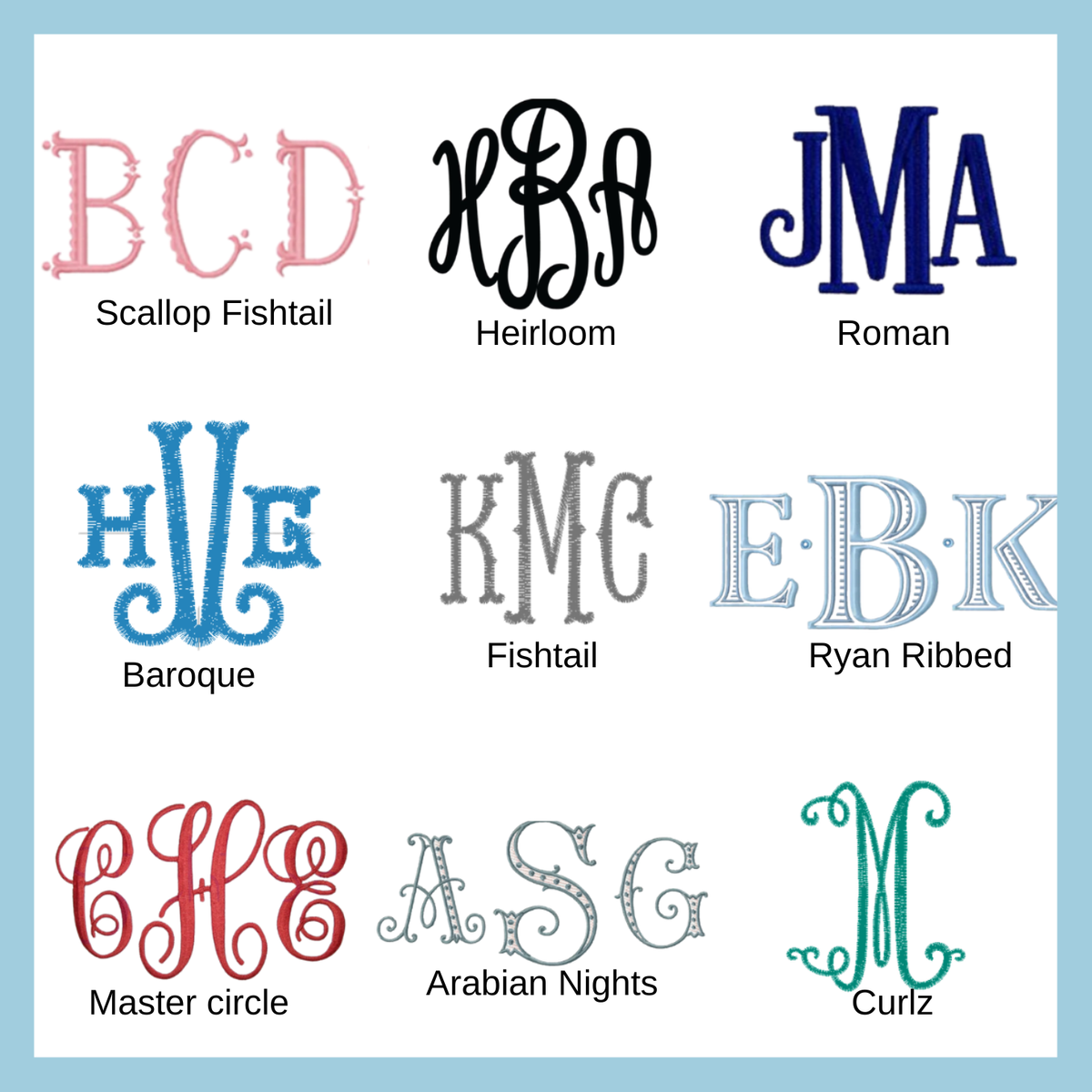 Personalized Monogram Wreath Sash | Ornate Embroidered Initial Wreath Sash