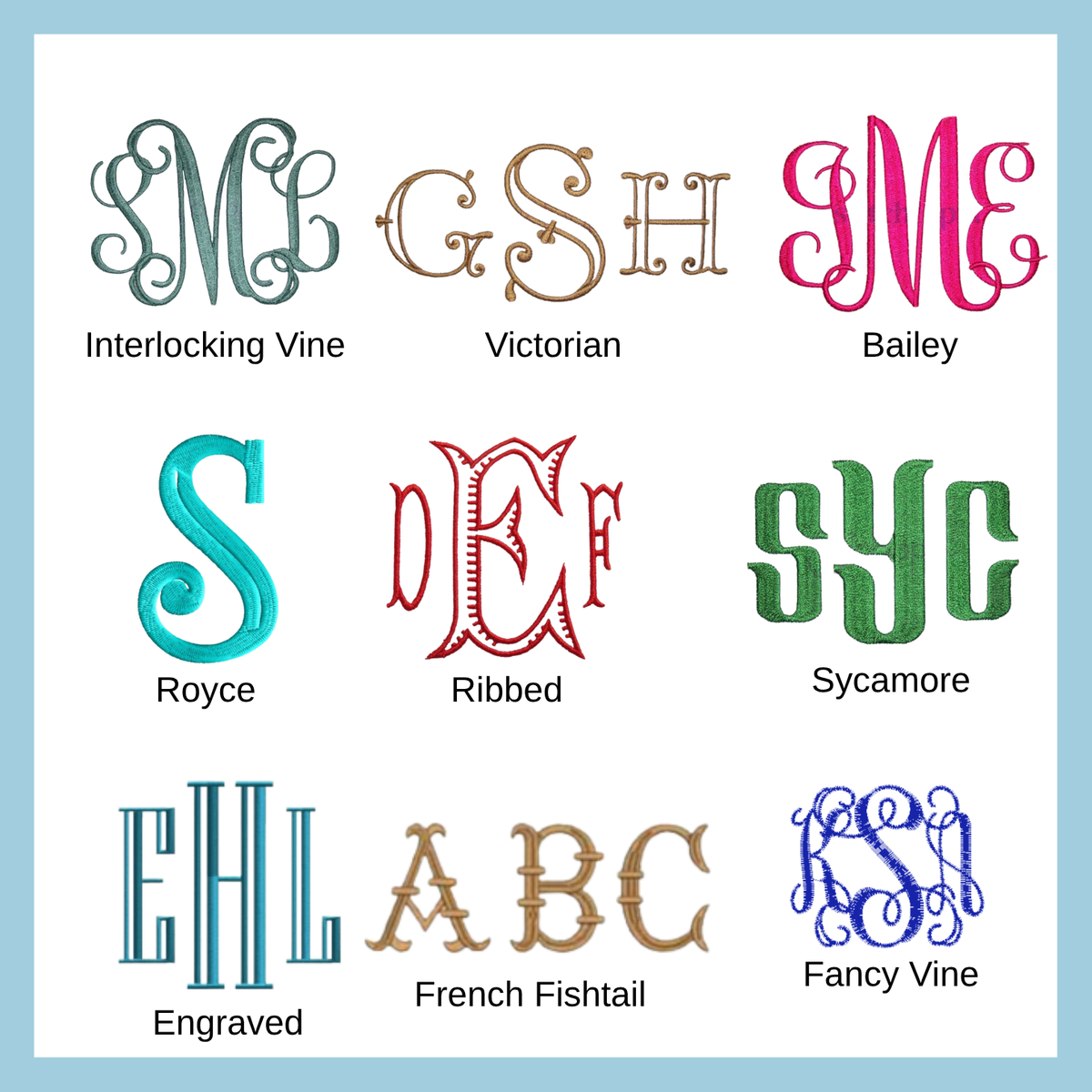 Personalized Monogram Wreath Sash | Ornate Embroidered Initial Wreath Sash