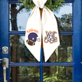 Personalized War Eagle Auburn Wreath Sash
