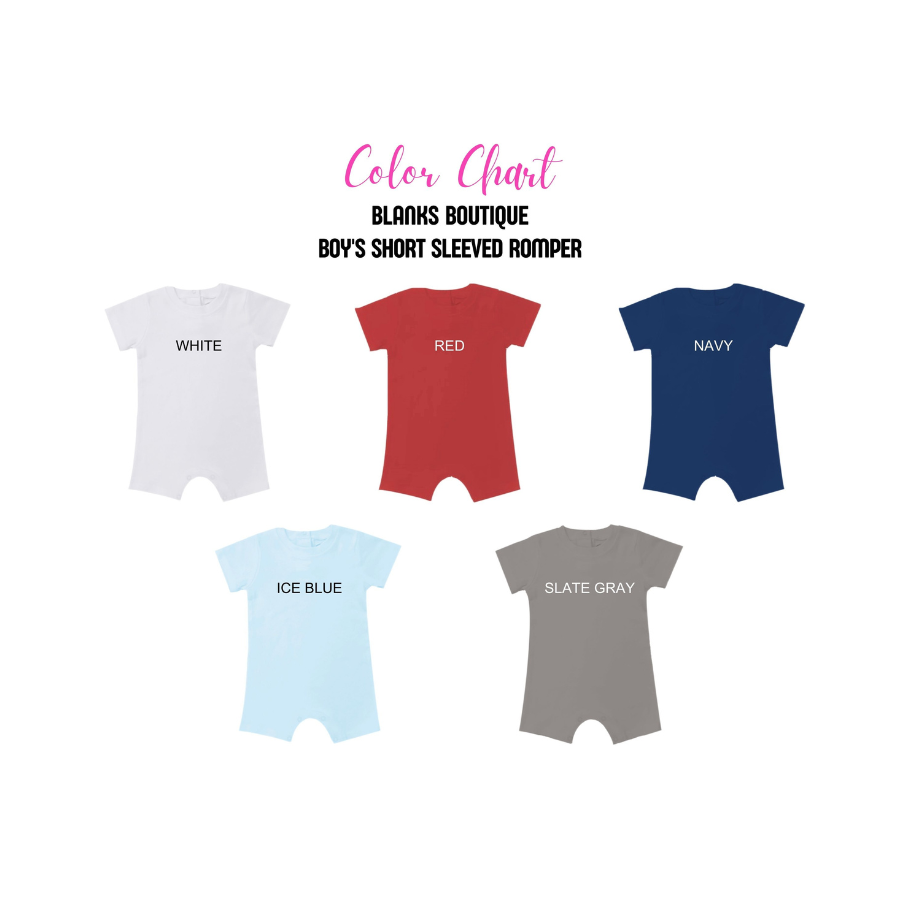 Appliqué Puppy Baby Romper – Girl & Boy Styles Available
