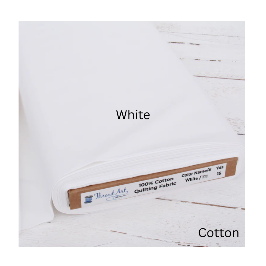 Blank Cotton-Poly Blend Wreath Sash — Durable, Smooth & Stylish