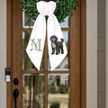 Personalized Doodle Wreath Sash