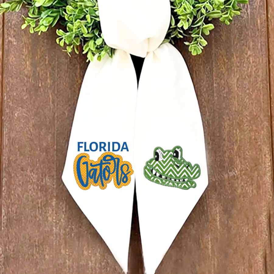 Florida Gators Wreath Sash