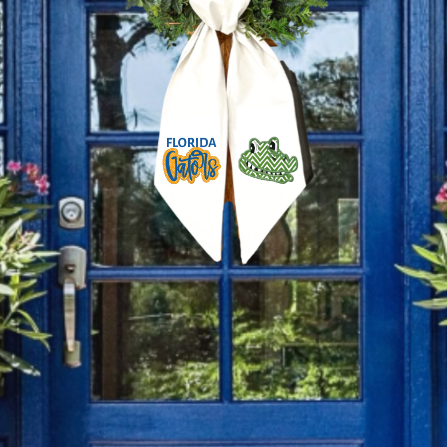 Florida Gators Wreath Sash