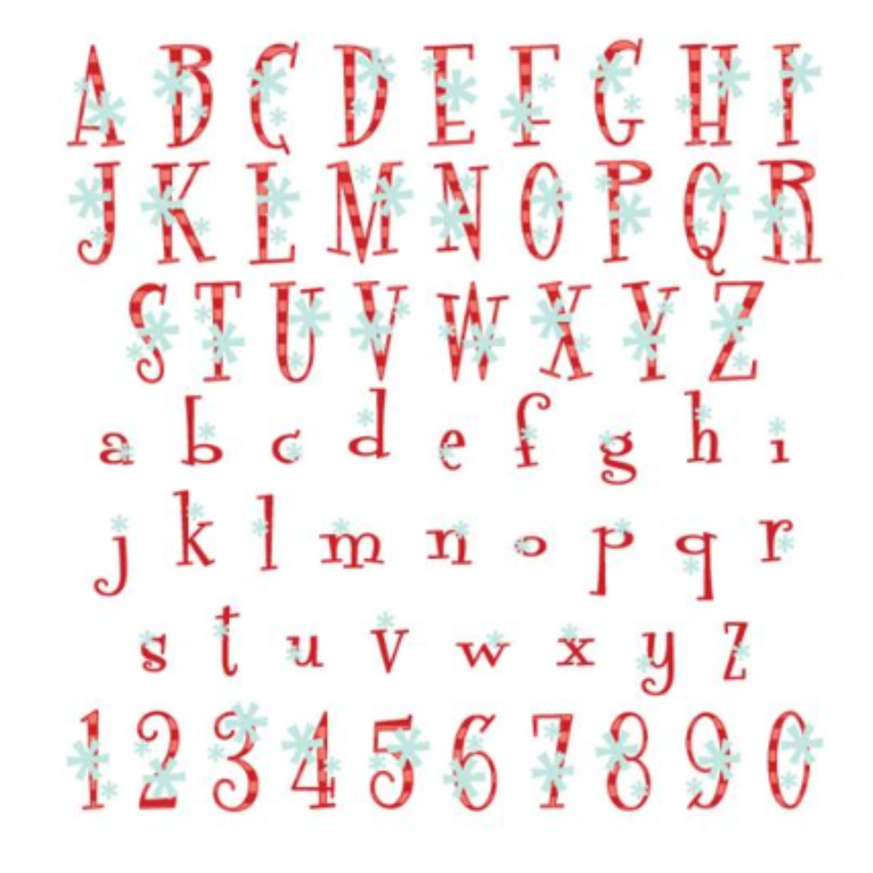 Personalized Snowflake Christmas Wreath Sash